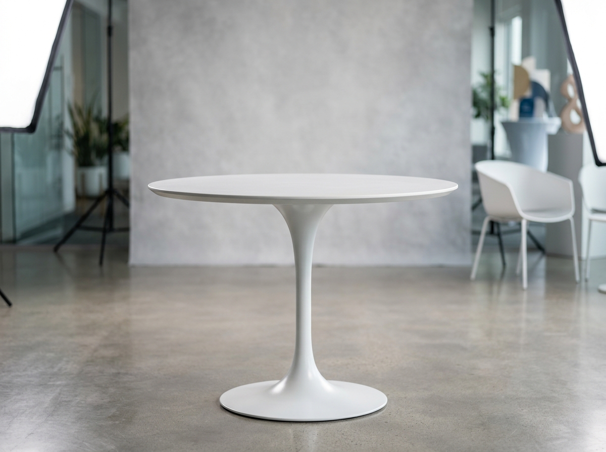 White Top Table
